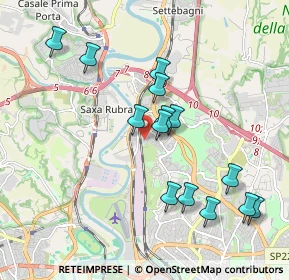 Mappa Via San Gimignano, 00138 Roma RM, Italia (2.02071)