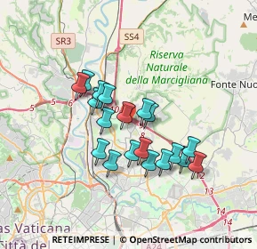 Mappa Via Alberto Lionello, 00138 Roma RM, Italia (2.99316)