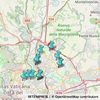 Mappa Via Alberto Lionello, 00138 Roma RM, Italia (4.51533)