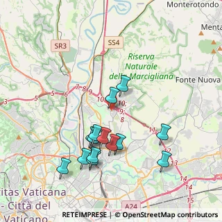 Mappa Via Alberto Lionello, 00138 Roma RM, Italia (4.05286)