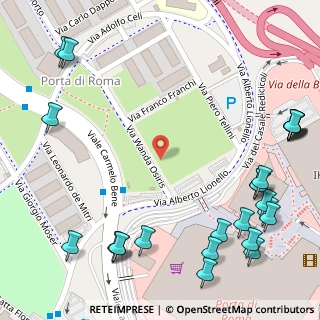 Mappa Via Alberto Lionello, 00138 Roma RM, Italia (0.2)