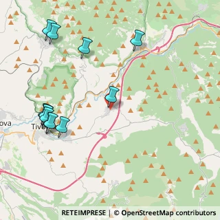 Mappa Via delle Cave, 00024 Castel Madama RM, Italia (5.36167)