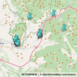 Mappa Via delle Cave, 00024 Castel Madama RM, Italia (4.615)