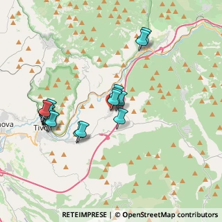 Mappa Via Ragazzi del, 00024 Castel Madama RM, Italia (4.16)