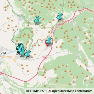 Mappa Via Ragazzi del, 00024 Castel Madama RM, Italia (5.2765)