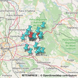 Mappa Via Ragazzi del, 00024 Castel Madama RM, Italia (10.675)