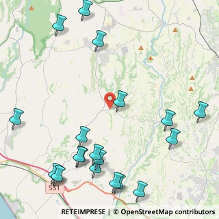 Mappa Via Casale di Tragliata, 00054 Fiumicino RM, Italia (6.215)