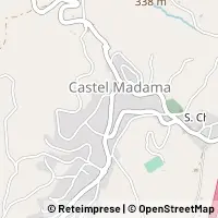 Mapa Castel Madama