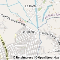 Kaart Guidonia Montecelio