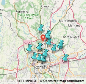 Mappa Via Giulio de Marzio, 00138 Roma RM, Italia (6.01)