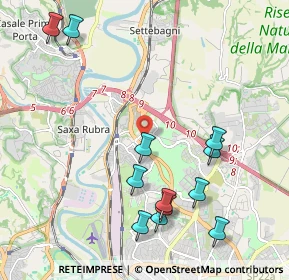 Mappa Via Serrapetrona, 00138 Roma RM, Italia (2.5)