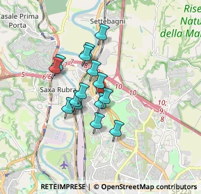 Mappa Via Serra Petrona, 00138 Roma RM, Italia (1.34467)