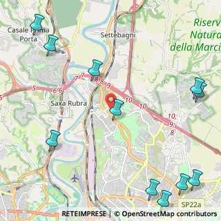 Mappa Via Serrapetrona, 00138 Roma RM, Italia (3.42)