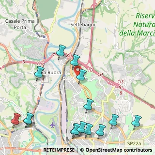 Mappa Via Serra Petrona, 00138 Roma RM, Italia (3.11067)