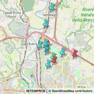 Mappa Via Serra Petrona, 00138 Roma RM, Italia (1.61091)
