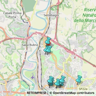 Mappa Via Serra Petrona, 00138 Roma RM, Italia (2.96273)