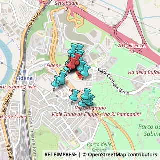 Mappa Via Serra Petrona, 00138 Roma RM, Italia (0.24444)