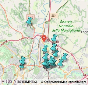 Mappa Via Serra Petrona, 00138 Roma RM, Italia (4.5275)