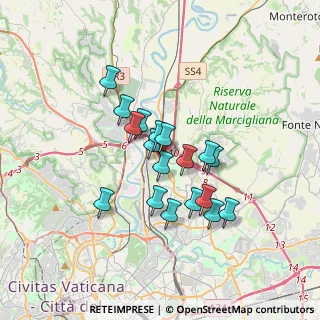 Mappa Via Serra Petrona, 00138 Roma RM, Italia (2.84667)