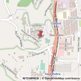 Mappa Via di Quarto Peperino, 22, 00188 Roma, Roma (Lazio)