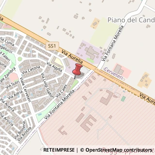 Mappa Largo Roma, 26, 00052 Cerveteri, Roma (Lazio)