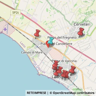 Mappa Via Sutri, 00052 Cerveteri RM, Italia (2.64083)
