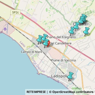 Mappa Via Sutri, 00052 Cerveteri RM, Italia (2.76636)
