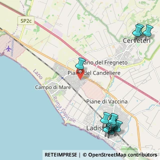 Mappa Via Sutri, 00052 Cerveteri RM, Italia (3.34857)