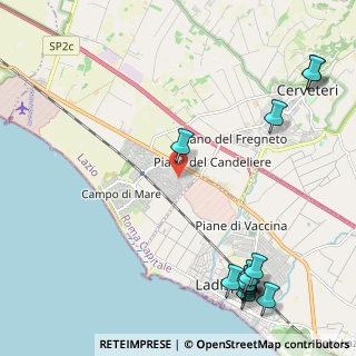 Mappa Viale Cerveteri, 00052 Cerveteri RM, Italia (3.32923)