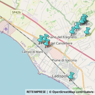 Mappa Viale Cerveteri, 00052 Cerveteri RM, Italia (2.79545)