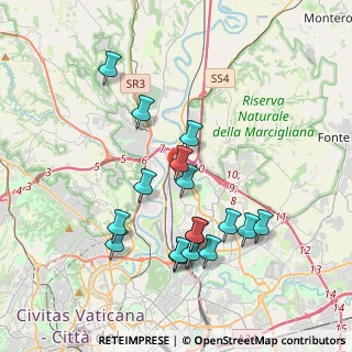 Mappa Quarrata, 00138 Roma RM, Italia (3.95235)
