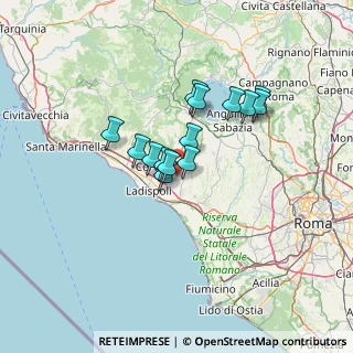Mappa Via Cantagallo, 00052 Cerveteri RM, Italia (10.27143)