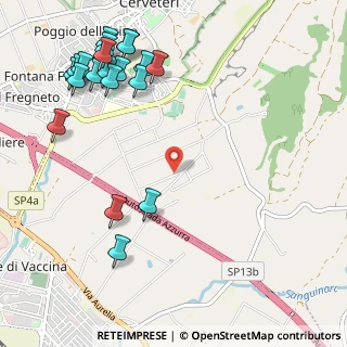 Mappa Via del Tiro a Segno, 00052 Cerveteri RM, Italia (1.4625)