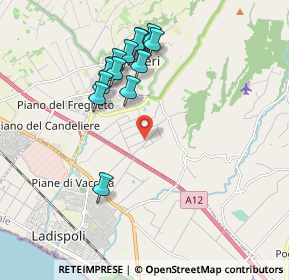 Mappa Via del Tiro a Segno, 00052 Cerveteri RM, Italia (1.93769)