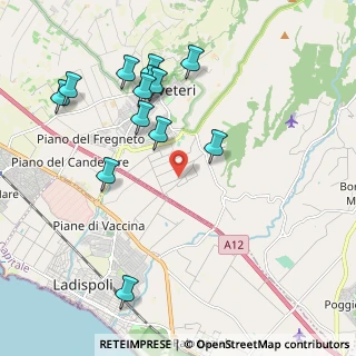Mappa Via del Tiro a Segno, 00052 Cerveteri RM, Italia (2.27615)