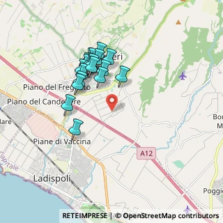 Mappa Via del Tiro a Segno, 00052 Cerveteri RM, Italia (1.7085)