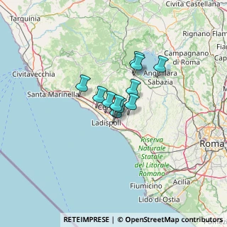 Mappa Via del Tiro a Segno, 00052 Cerveteri RM, Italia (7.54545)
