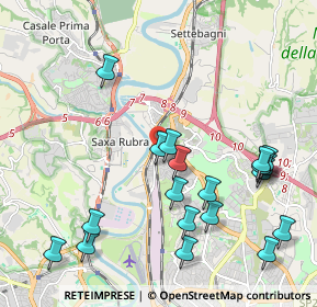 Mappa Via Incisa in Val D'Arno, 00138 Roma RM, Italia (2.47474)