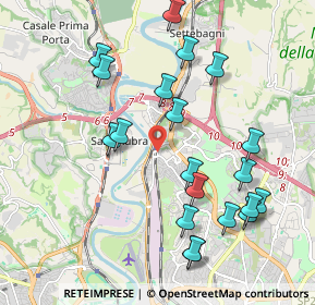 Mappa Via Incisa in Val D'Arno, 00138 Roma RM, Italia (2.245)