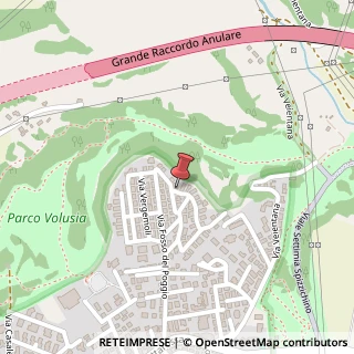 Mappa Via Grotte di Castro, 42, 00189 Campagnano di Roma, Roma (Lazio)