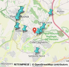 Mappa Via di Santa Lucia, 00013 Santa Lucia RM, Italia (2.05077)