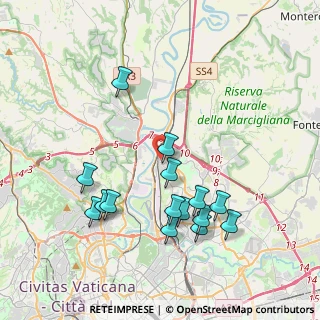 Mappa Via Piteglio, 00138 Roma RM, Italia (4.224)