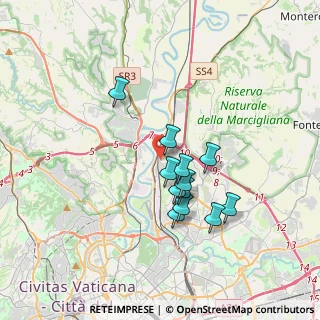 Mappa Via Piteglio, 00138 Roma RM, Italia (3.03)