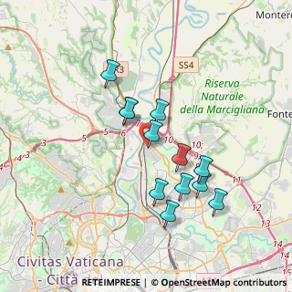 Mappa Via Piteglio, 00138 Roma RM, Italia (3.35083)