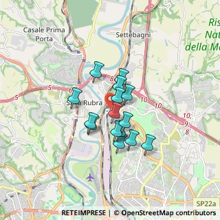 Mappa Via Piteglio, 00138 Roma RM, Italia (1.22867)