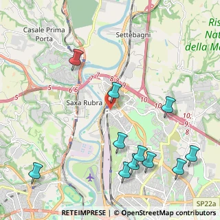 Mappa Via Piteglio, 00138 Roma RM, Italia (2.78545)