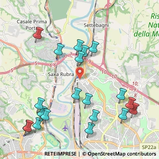 Mappa Via Piteglio, 00138 Roma RM, Italia (2.7375)