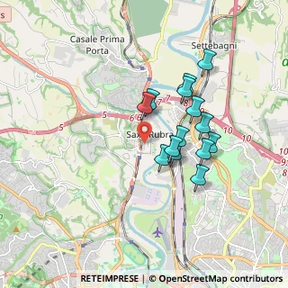 Mappa Via Granzotto, 00188 Roma RM, Italia (1.54071)