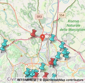 Mappa Via Granzotto, 00188 Roma RM, Italia (6.298)