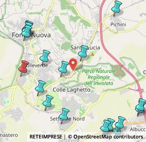 Mappa Via Liguria, 00013 Santa Lucia RM, Italia (3.21158)